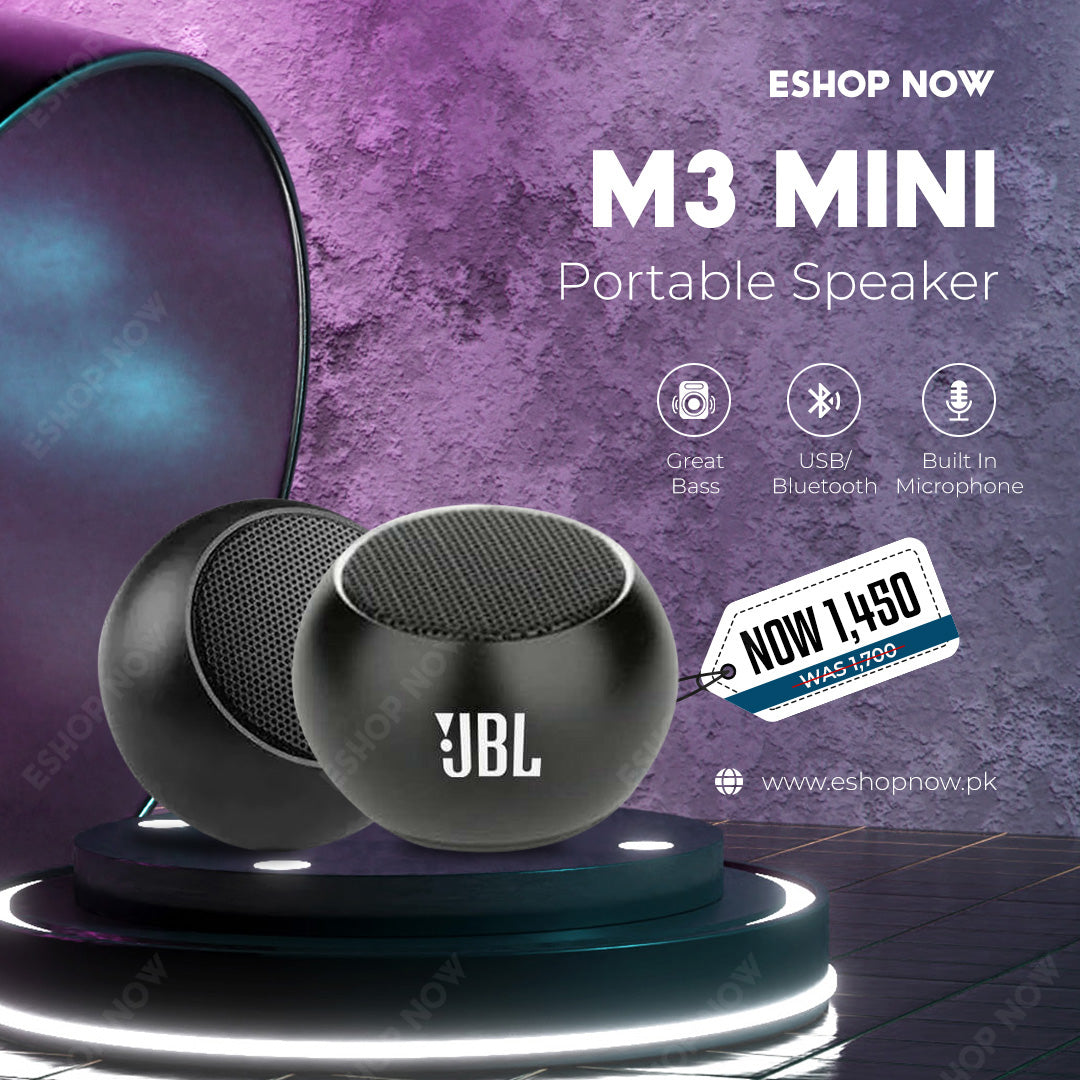 M3 Mini Portable Speaker